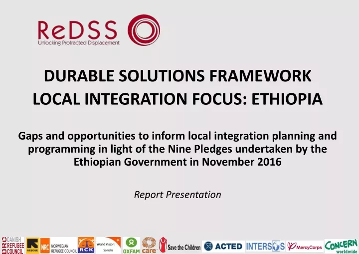 durable solutions framework local integration