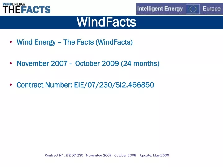 windfacts
