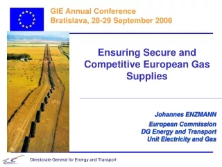GIE Annual Conference Bratislava, 28-29 September 2006