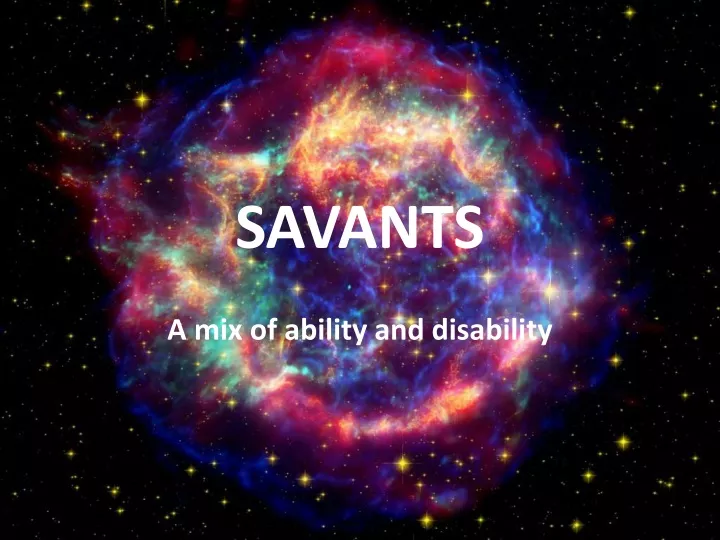 savants