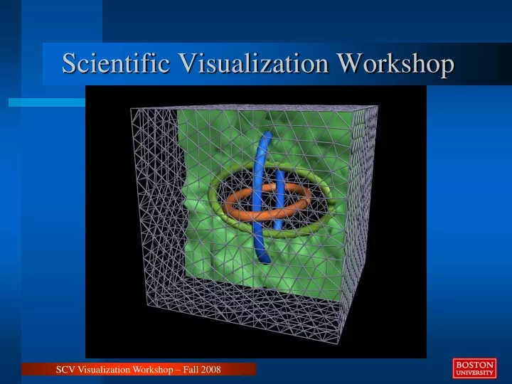 scientific visualization workshop