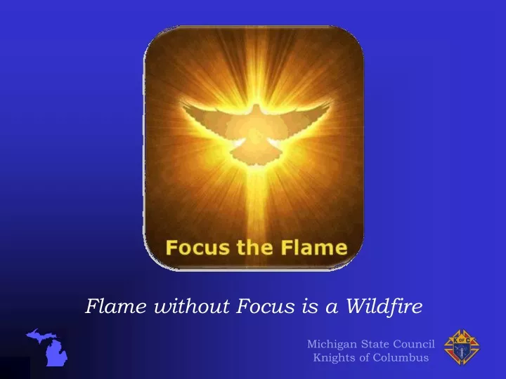 flame without focus is a wildfire