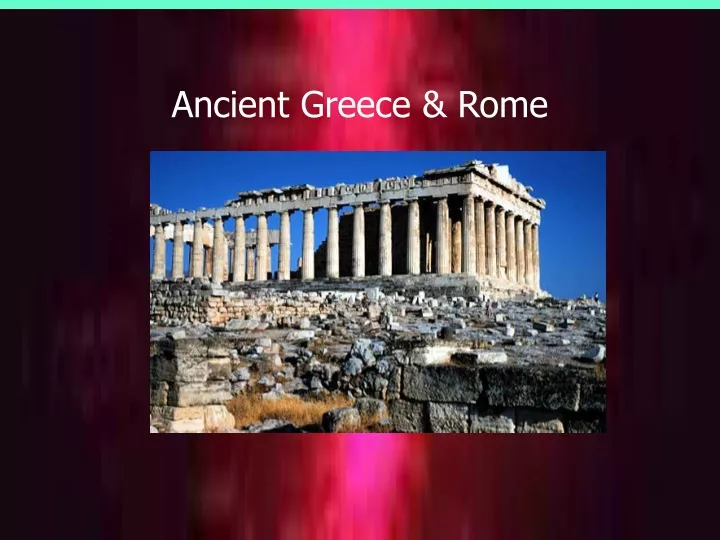 ancient greece rome
