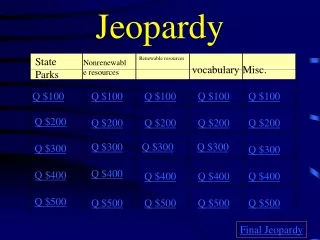 Jeopardy