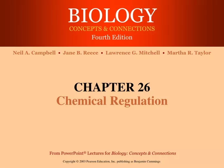 chapter 26 chemical regulation