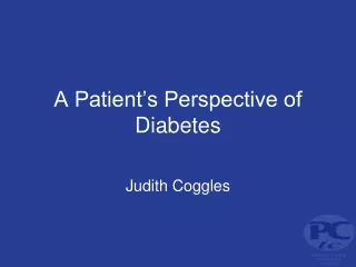 A Patient’s Perspective of Diabetes
