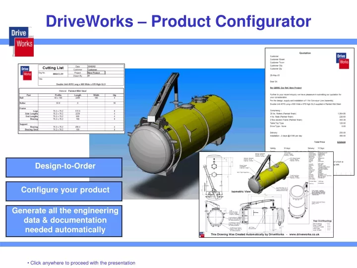 driveworks product configurator