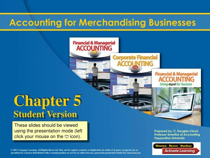 accounting for merchandising businesses