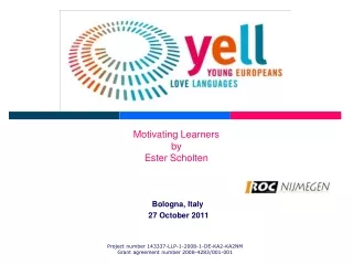 Motivating Learners by Ester Scholten
