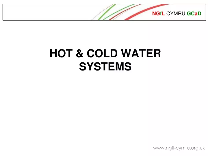 hot cold water systems