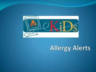Allergy Alerts