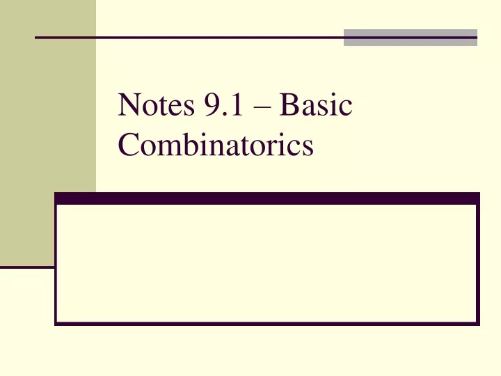 notes 9 1 basic combinatorics