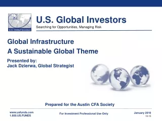 U.S. Global Investors