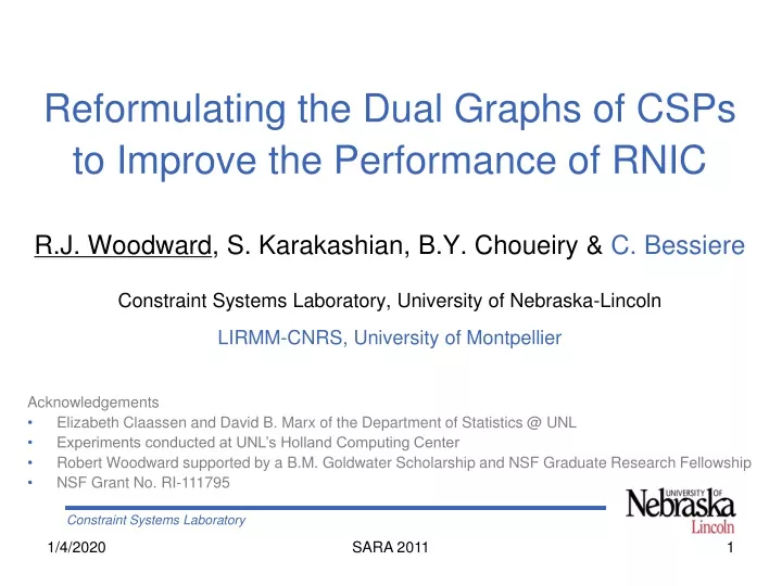 reformulating the dual graphs of csps to improve