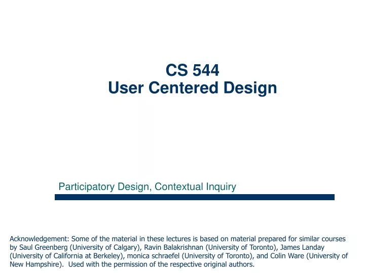cs 544 user centered design