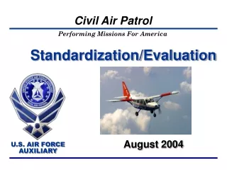 Standardization/Evaluation