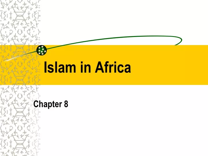 islam in africa