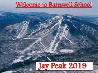Welcome to Barnwell School