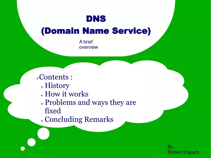 dns domain name service