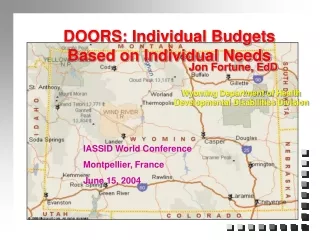DOORS: Individual Budgets Based on Individual Needs