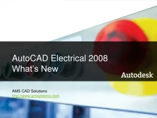 AutoCAD Electrical 2008 What’s New Name Company