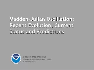 Madden-Julian Oscillation: Recent Evolution, Current Status and Predictions