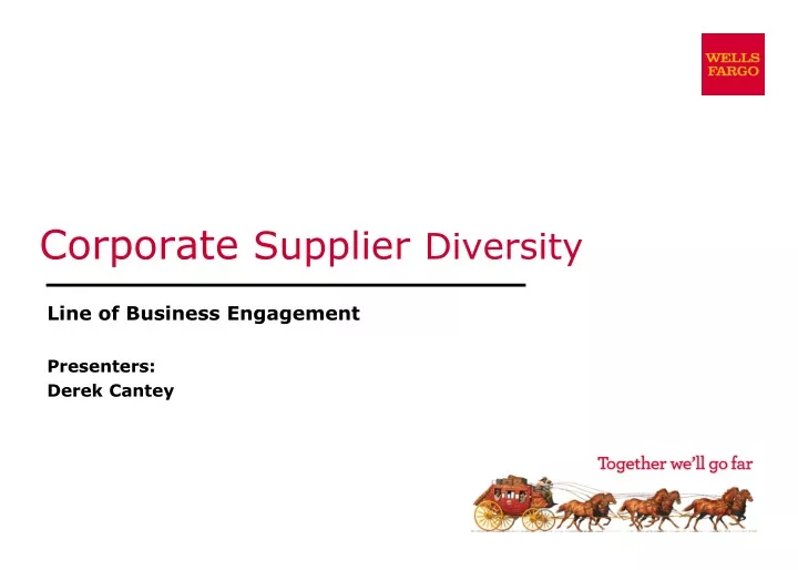 corporate supplier diversity