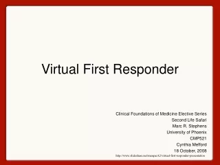 Virtual First Responder
