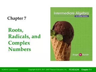 Roots, Radicals, and Complex Numbers
