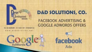 Facebook Advertising &amp; Google  Adwords  Offers