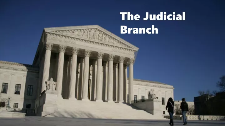 the judicial branch