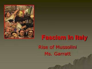 Fascism In Italy