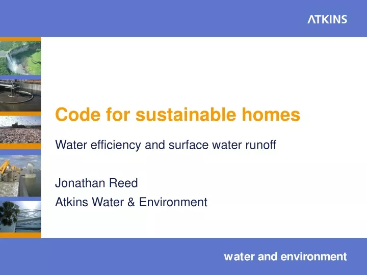 code for sustainable homes