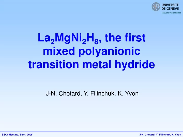 la 2 mgni 2 h 8 the first mixed polyanionic