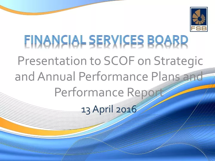 financial services board