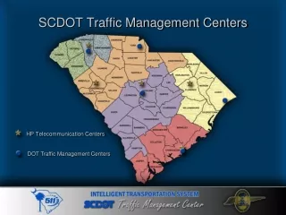 SCDOT Traffic Management Centers