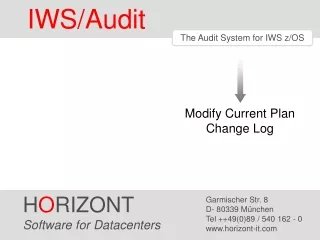 IWS/Audit