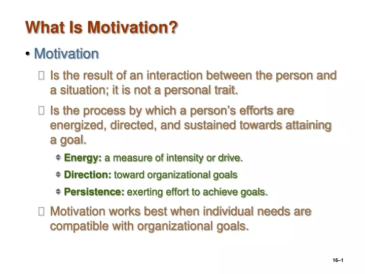 what is motivation