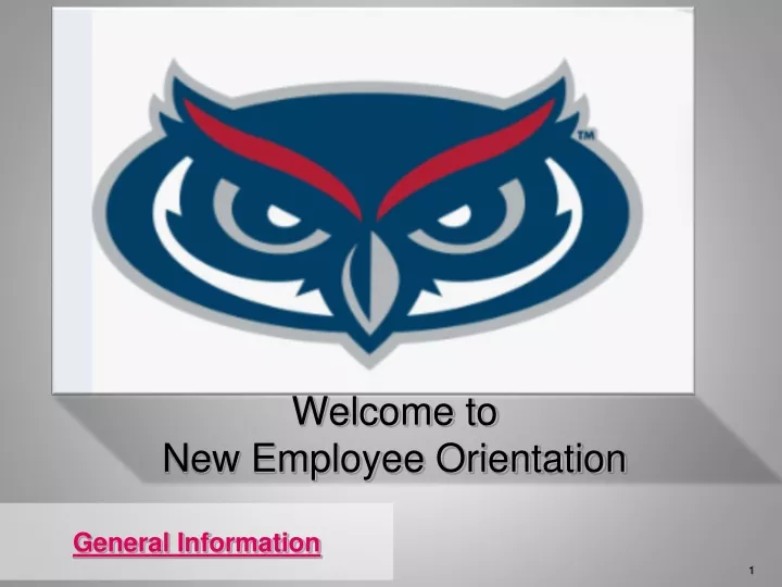 welcome to new employee orientation