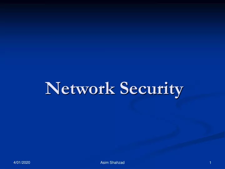 network security