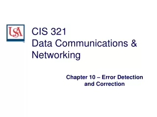 CIS 321 Data Communications &amp; Networking