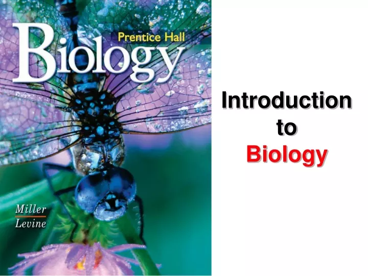 introduction to biology