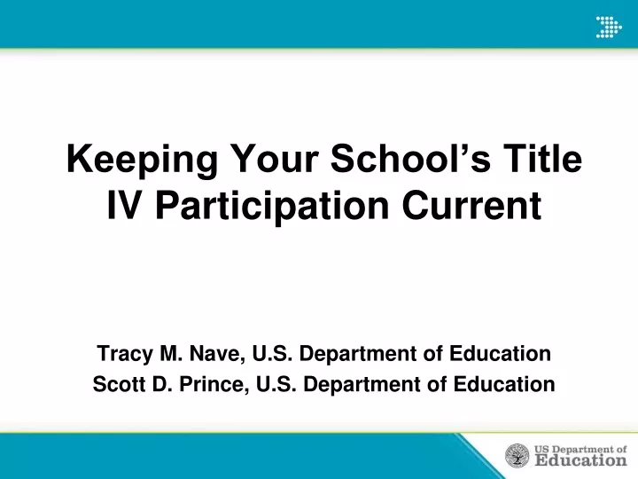keeping your school s title iv participation