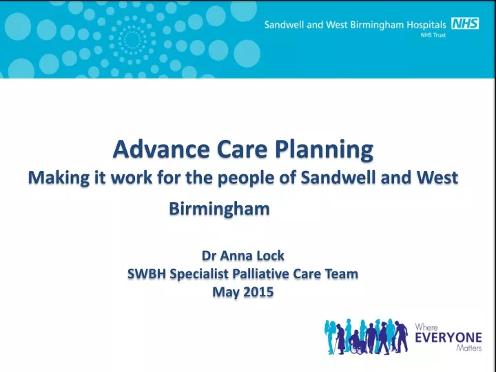 advance care planning m aking it work