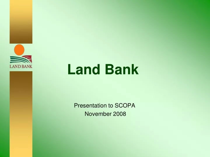 land bank