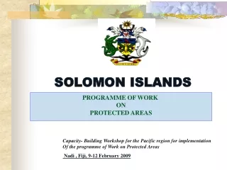 Capacity- Building Workshop for the Pacific region for implementation
