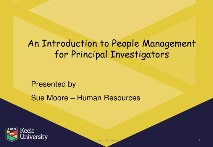 an introduction to people management for principal investigators