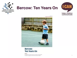 Bercow: Ten Years On
