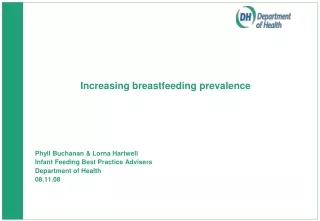 Increasing breastfeeding prevalence