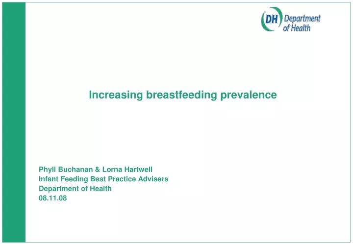 increasing breastfeeding prevalence